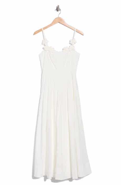 Priya Cotton Poplin Midi Dress
