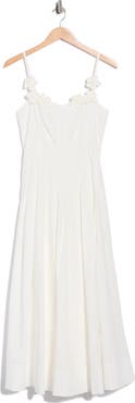 Rebecca Taylor Priya Cotton Poplin Midi Dress