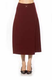 Alexia Admor Esres Flared Midi Skirt