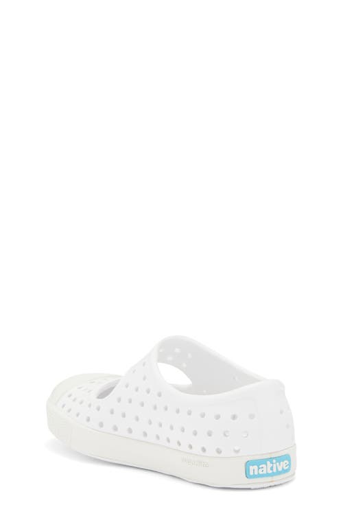 Native Shoes Jefferson Mary Jane Sneaker In Shell White/shell White