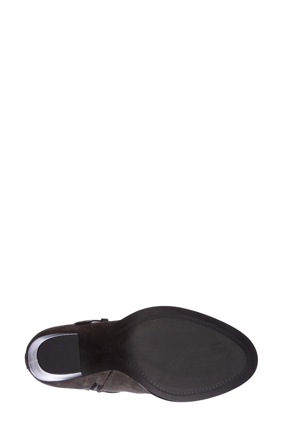 'Filoer' Round Toe Bootie, Alternate, color, GREY SUEDE