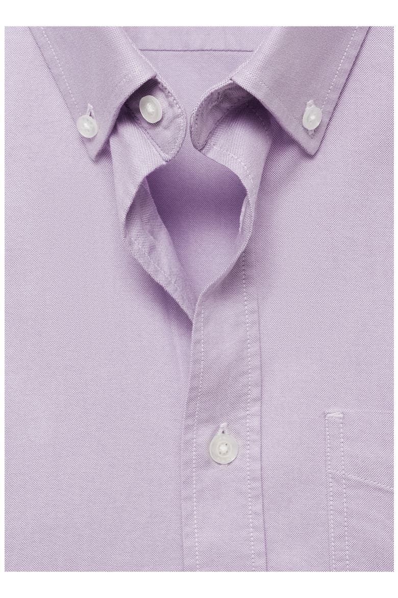 Regular Fit Oxford Button-Down Shirt, Alternate, color, VIOLET
