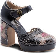 L'Artiste by Spring Step Debbihary Mary Jane Platform Pump