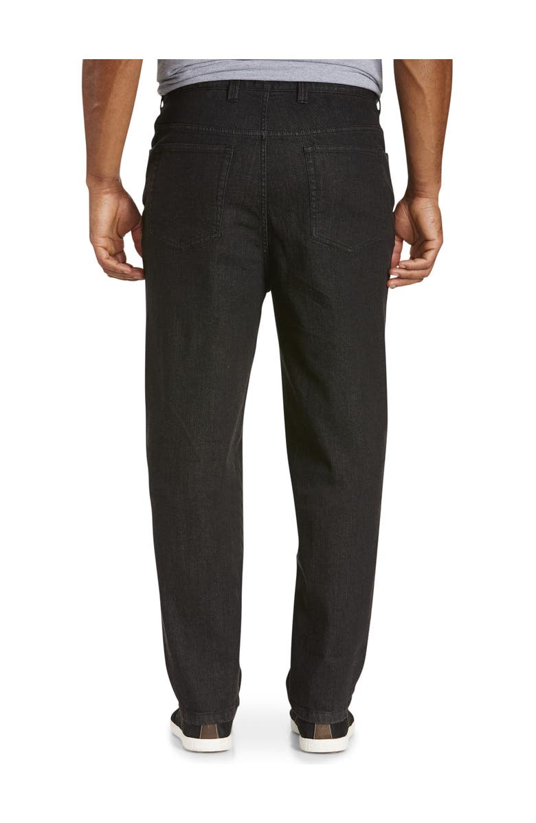 Harbor Bay by DXL Big & Tall Continuous Comfort Stretch Jeans, Alternate, color, Black