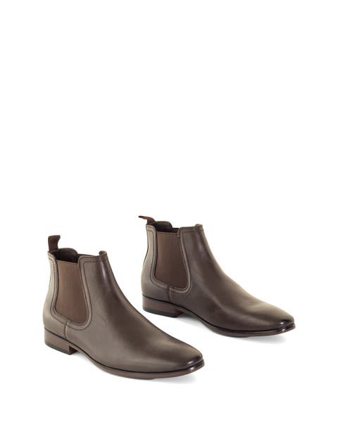 NEWLANDS almond toe Chelsea dress boot