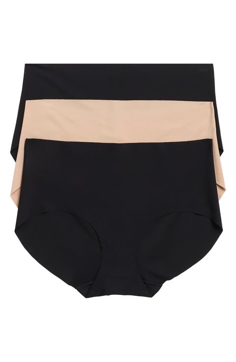 Pack of 3 Invisible Edge Hipster Briefs