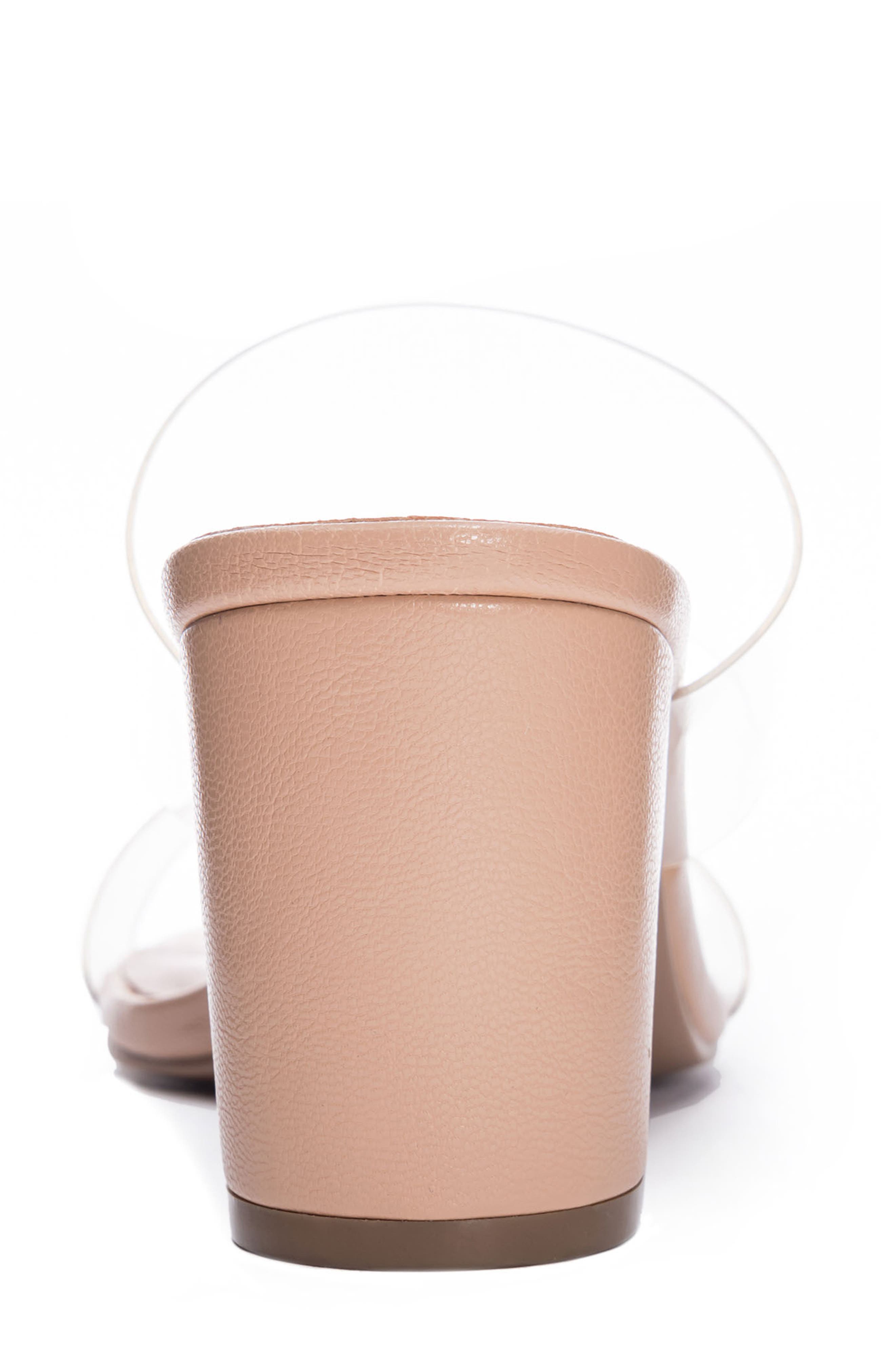 Chinese Laundry Robinn Clear Strap Slide Sandal, Alternate, color, 