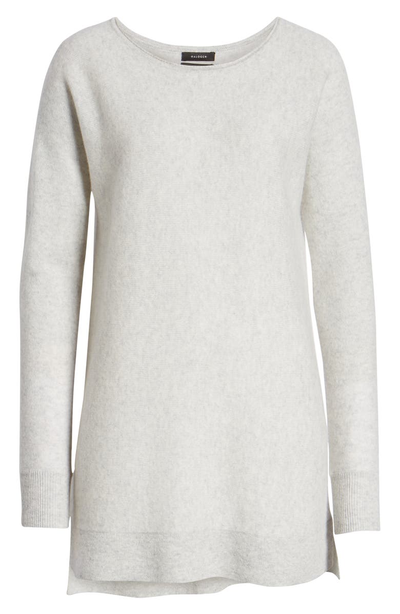 Halogen<sup>®</sup> High/Low Wool & Cashmere Tunic Sweater, Alternate, color, 