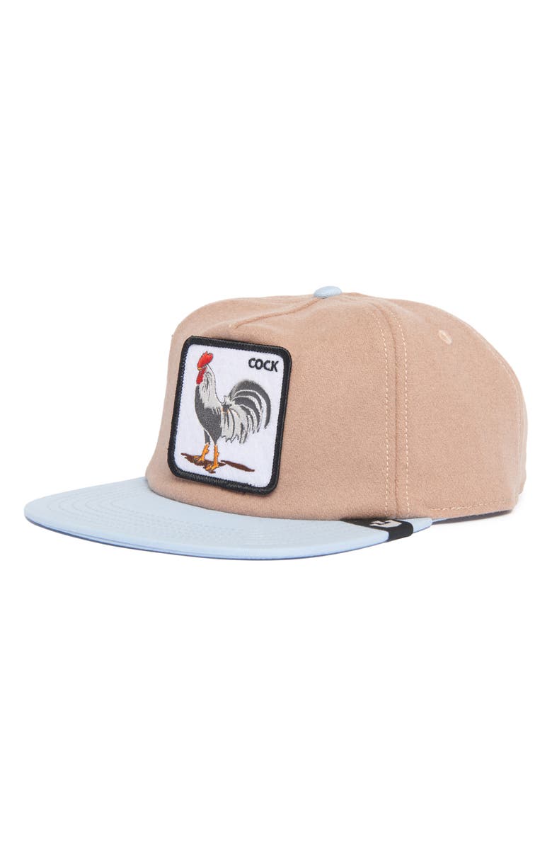 Goorin Bros. Free Range Patch Trucker Hat, Alternate, color, Tan