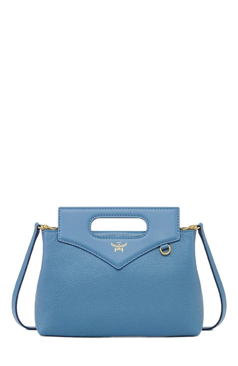 Soft Diamond Tote in Embossed Leather