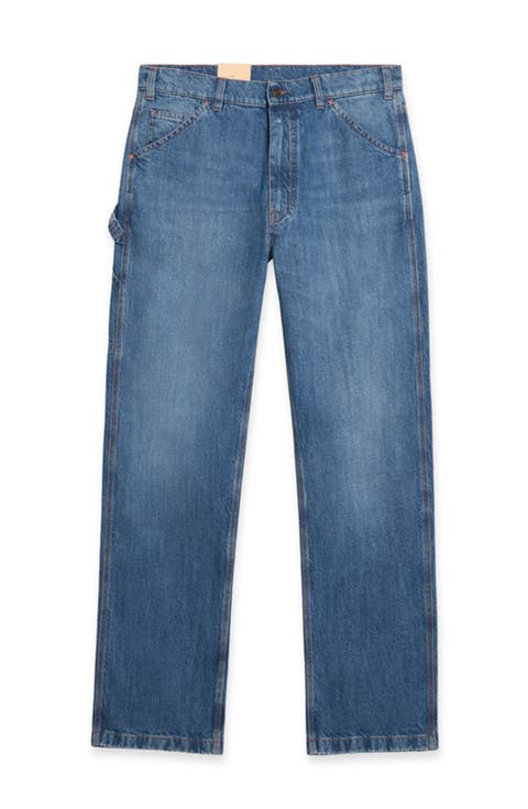 Allen Workwear Stone Wash Denim Trousers