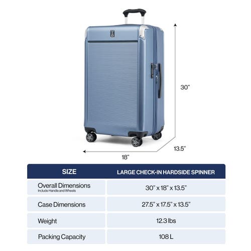 Travelpro Platinum Elite Hardside Expandable Checked- Large 28-inch Spinner Wheel Luggage In Metallic Sand