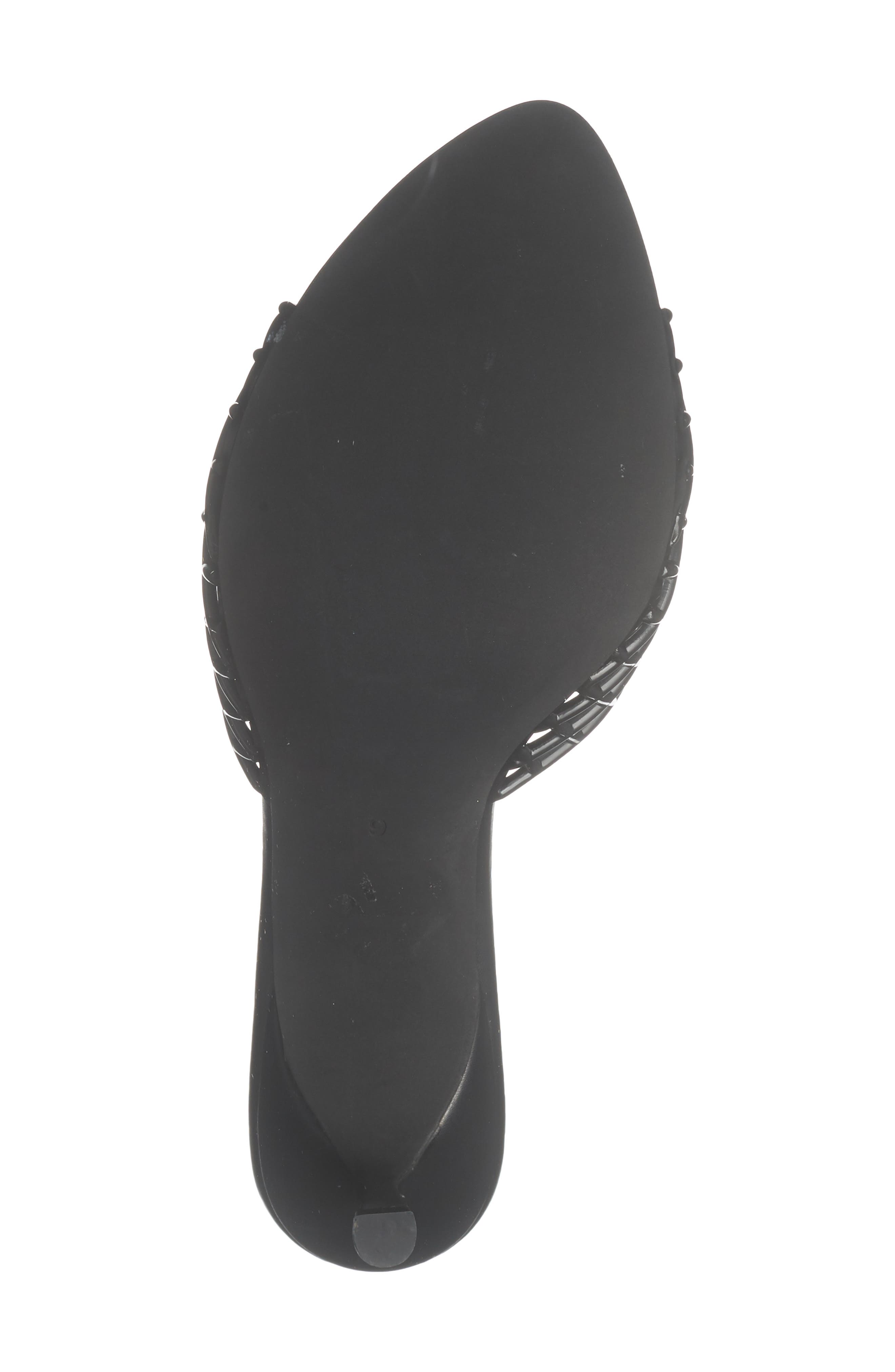 Jeffrey Campbell Seablue Jelly Slide Sandal, Alternate, color, Black