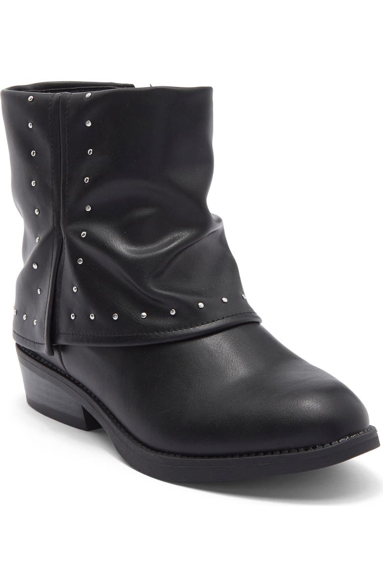 BCBG Girls Kids' Cassidy Studded Boot, Main, color, Black