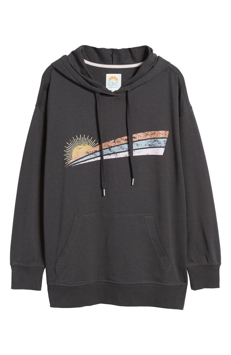 C & C California Natalia Beach Hoodie, Alternate, color, 