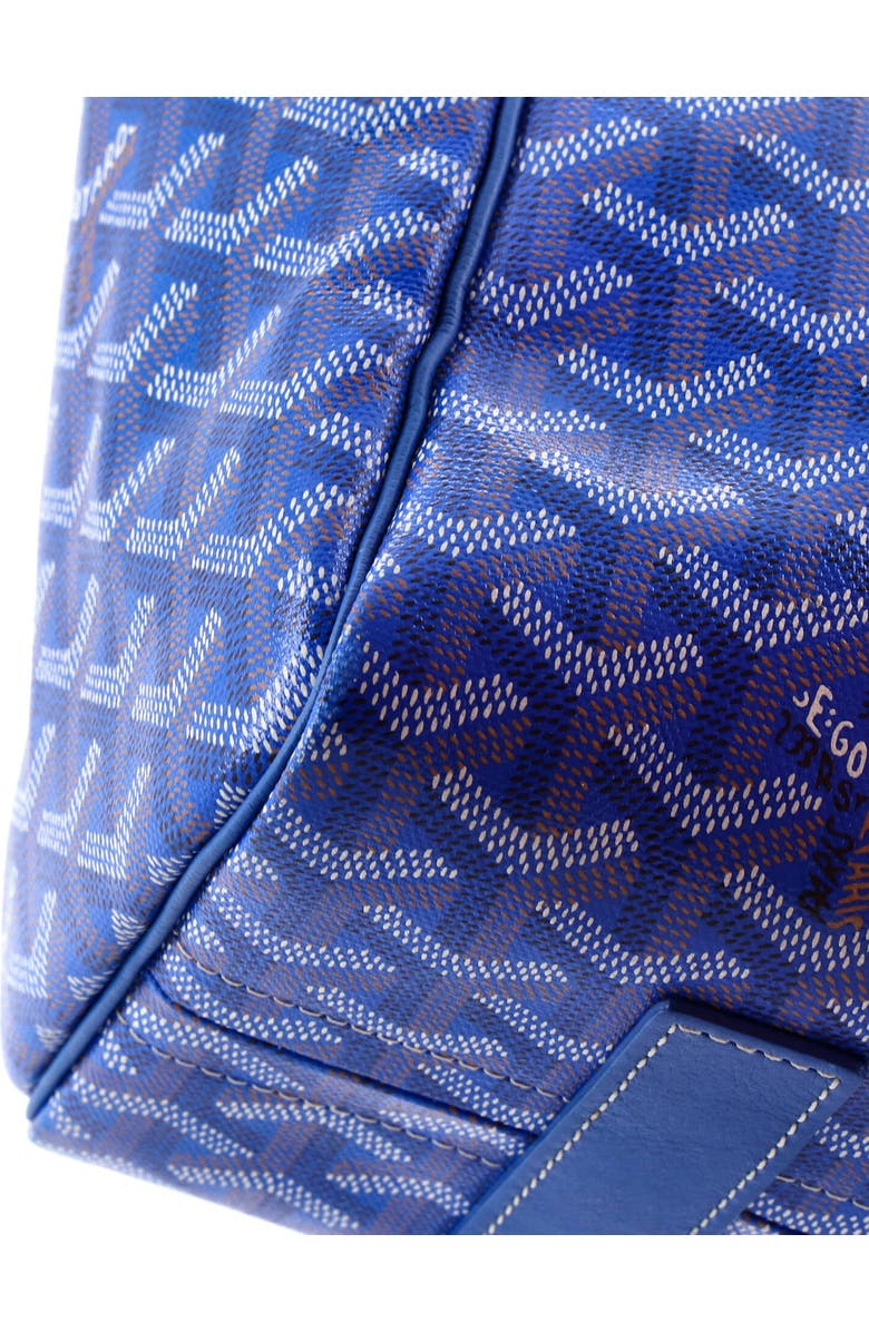 Pre-Owned Goyard Rouette Bag Coated Canvas PM, Alternate, color, Blue