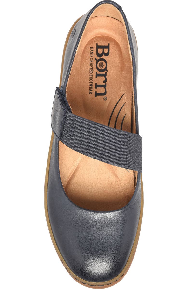 Børn Flat, Alternate, color, Navy Leather