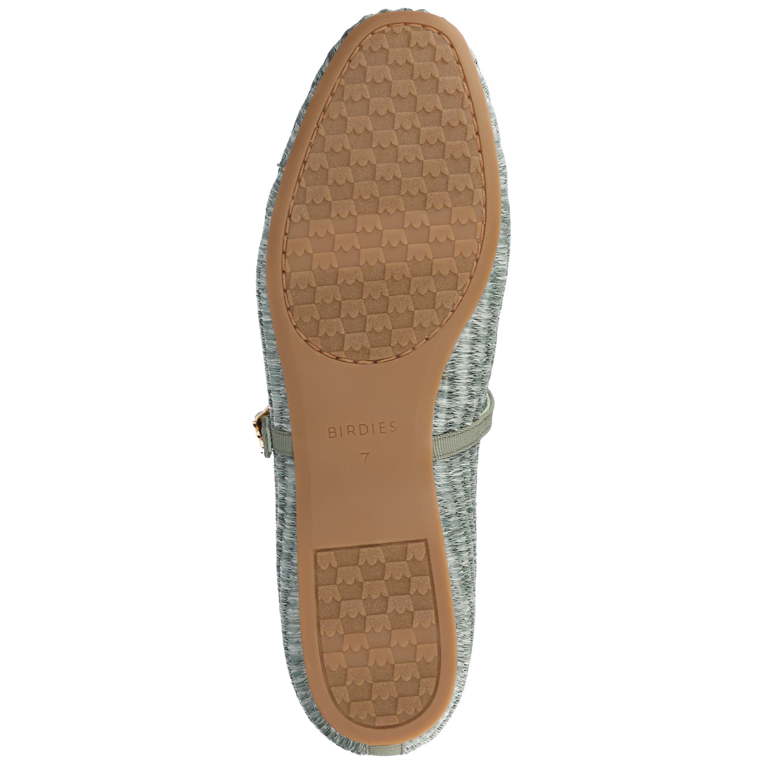 The Hummingbird Mary Jane, Alternate, color, Seafoam Raffia