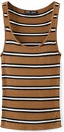 MANGO Stripe Knit Tank