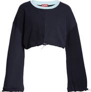 STAUD Crop Bungee Sweatshirt