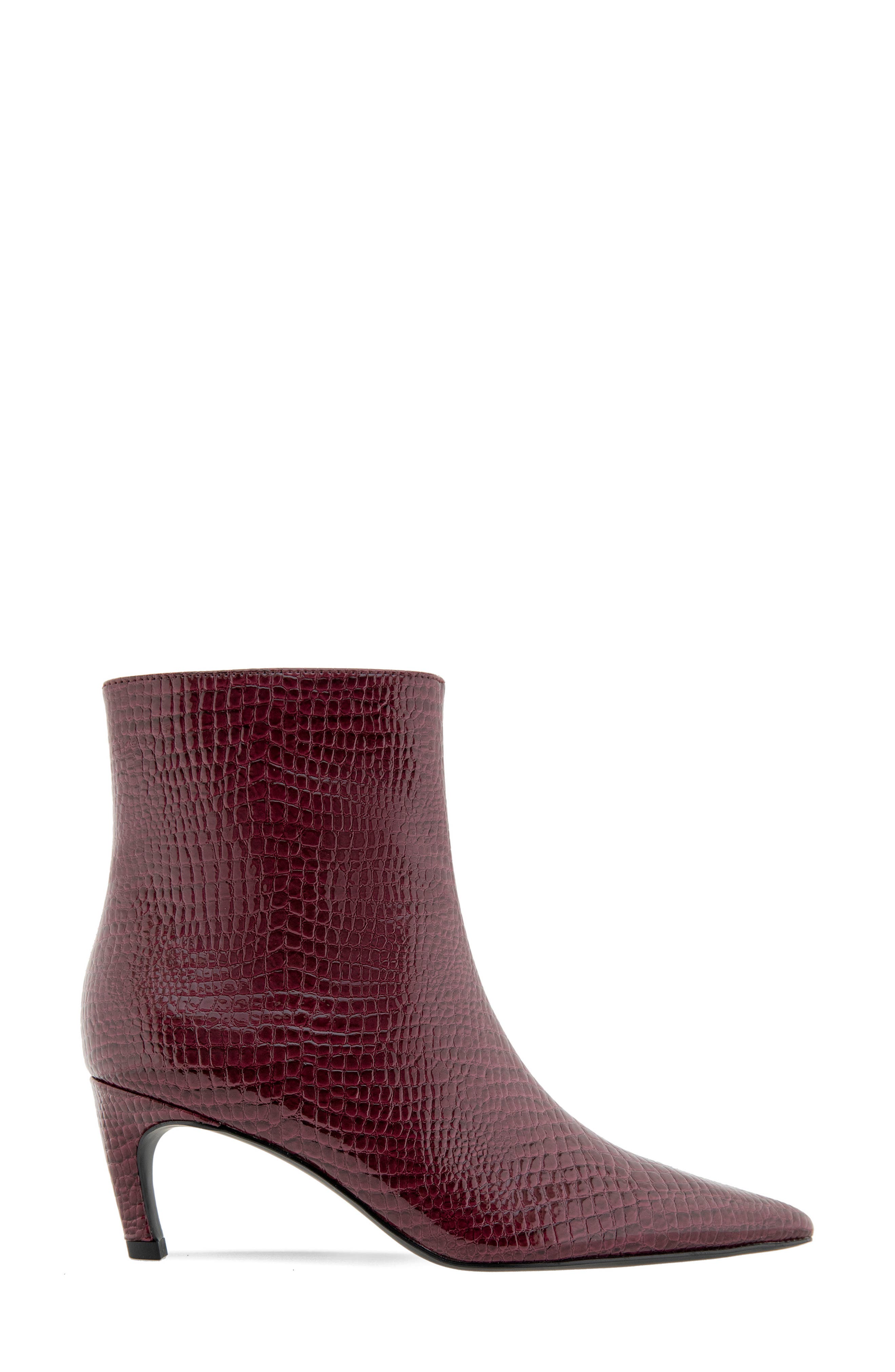 Zera Pointed Toe Bootie, Alternate, color, BURGUNDY