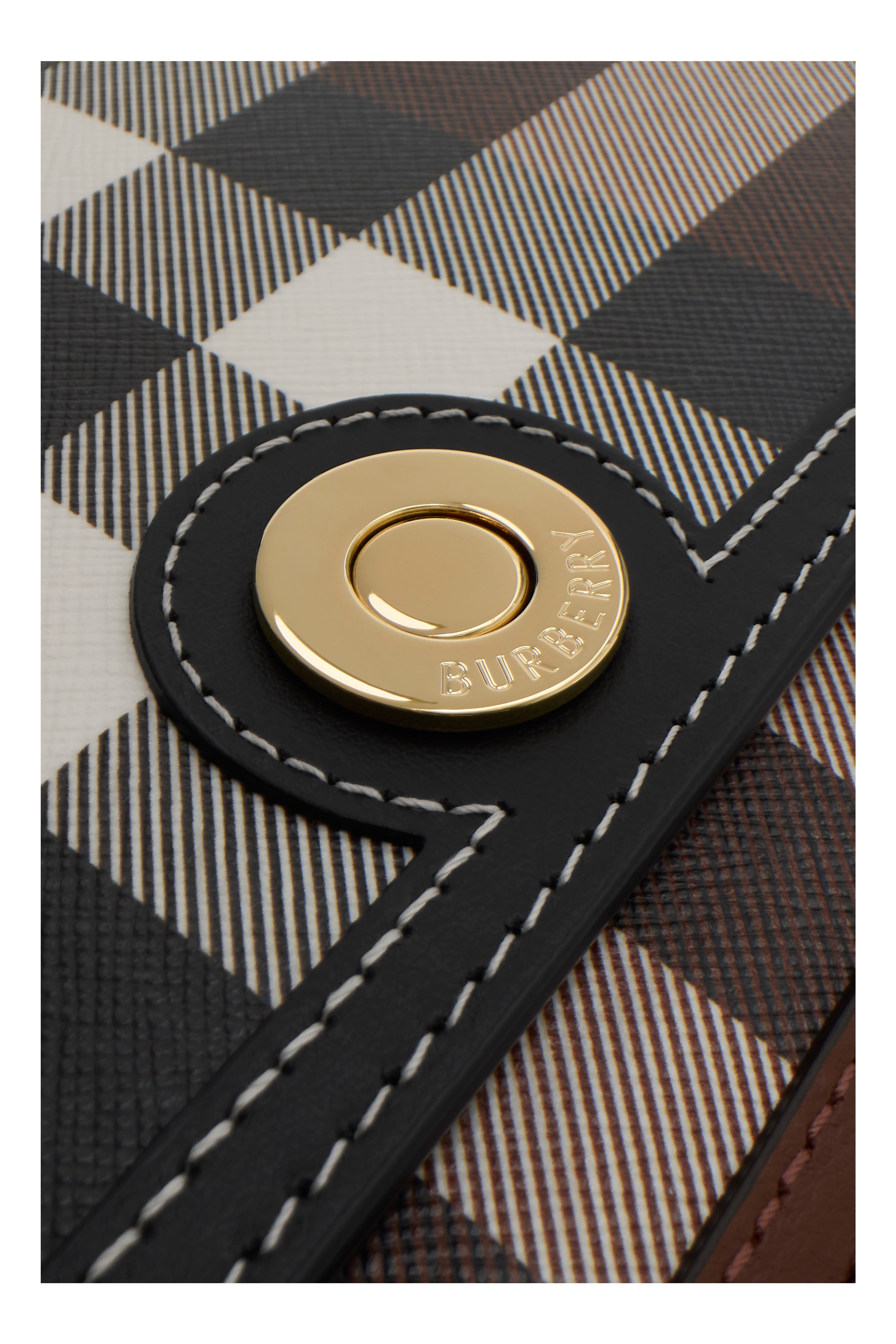 Burberry Note Bag, Alternate, color, Dark Birch Brown