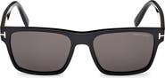 TOM FORD Calder 55mm Square Sunglasses