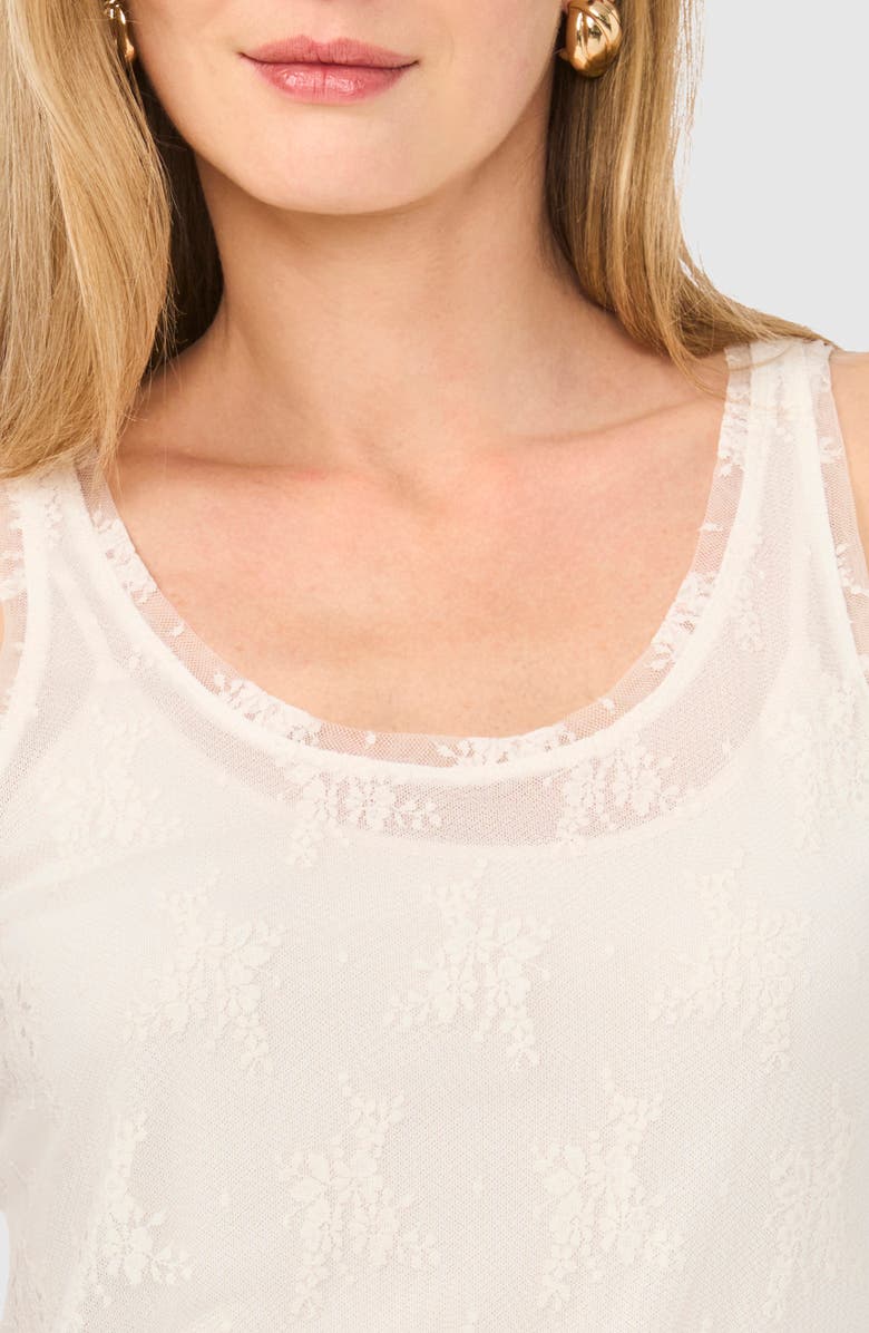 Parker Mesh Lined Lace Tank, Alternate, color, Jet Stream