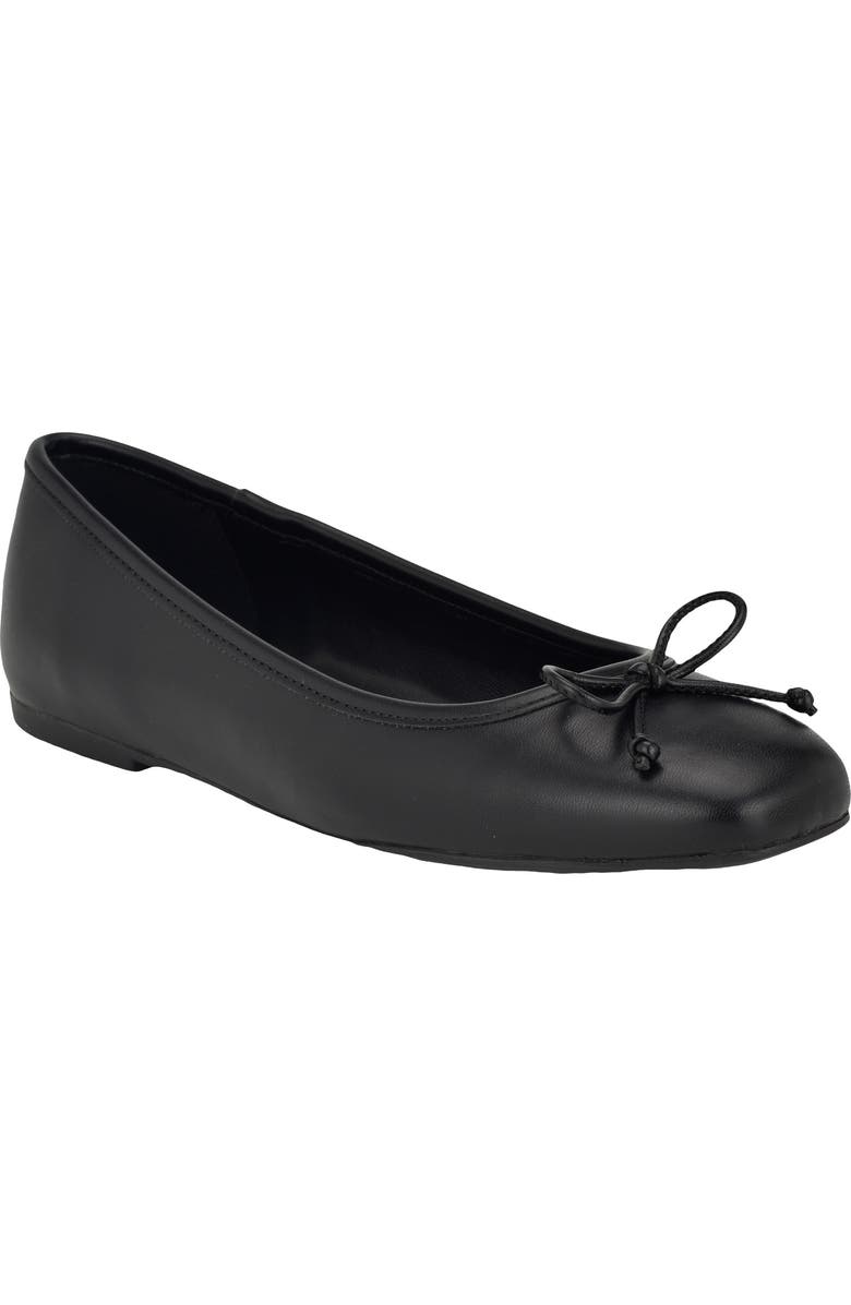 Calvin Klein Bronte Ballet Flat, Main, color, Black