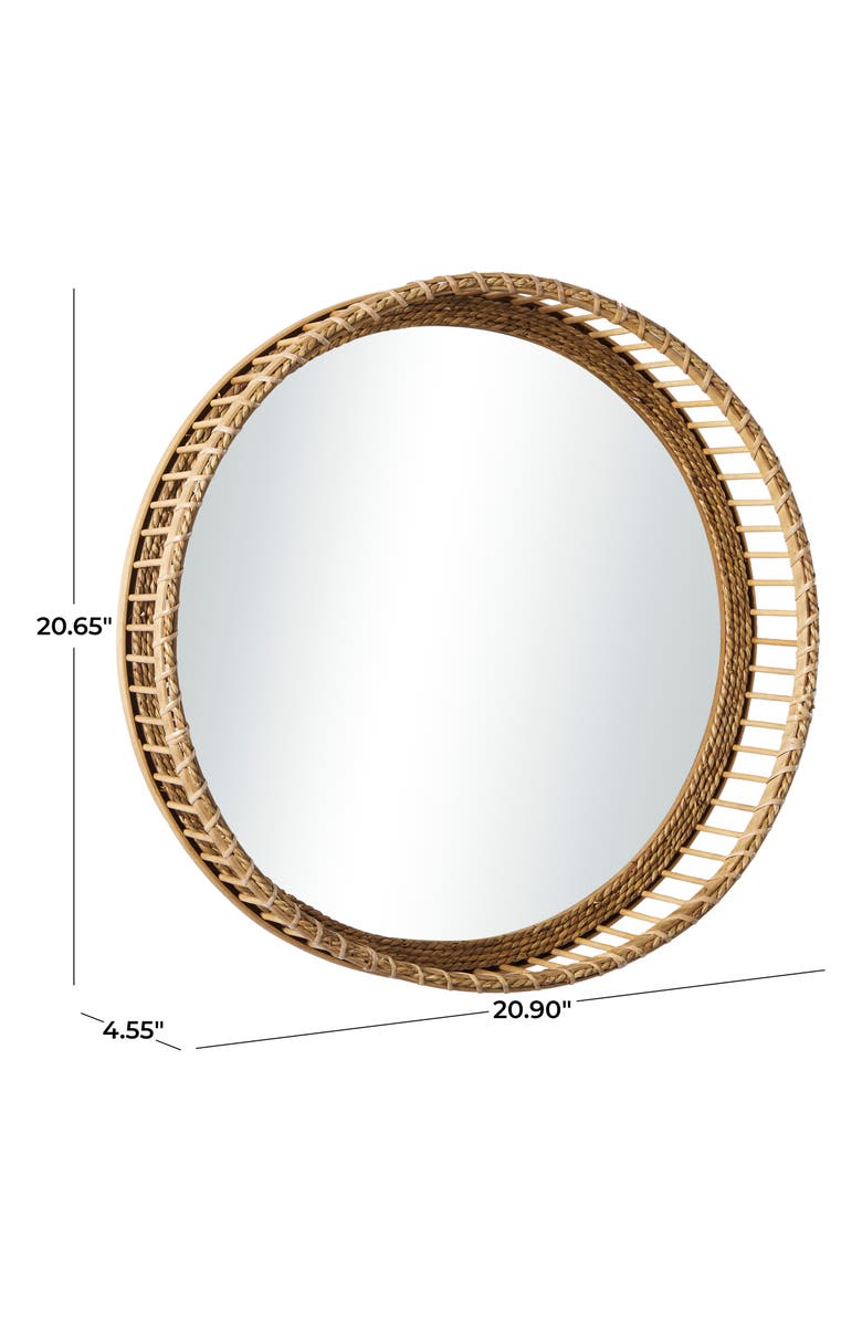 Novogratz Circle Wall Mirror, Alternate, color, 