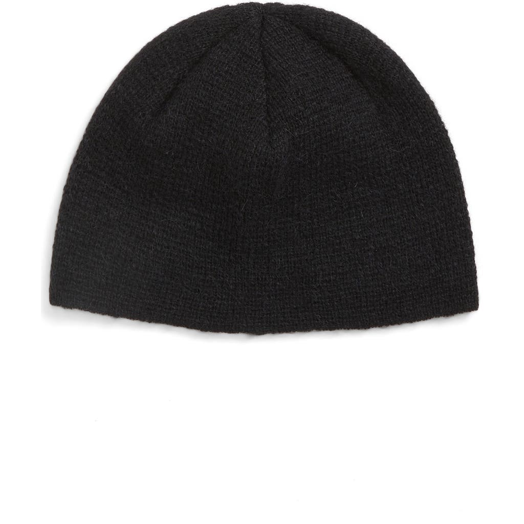 OUR LEGACY Alpaca Blend Beanie in Black Fuzzy Alpaca  product