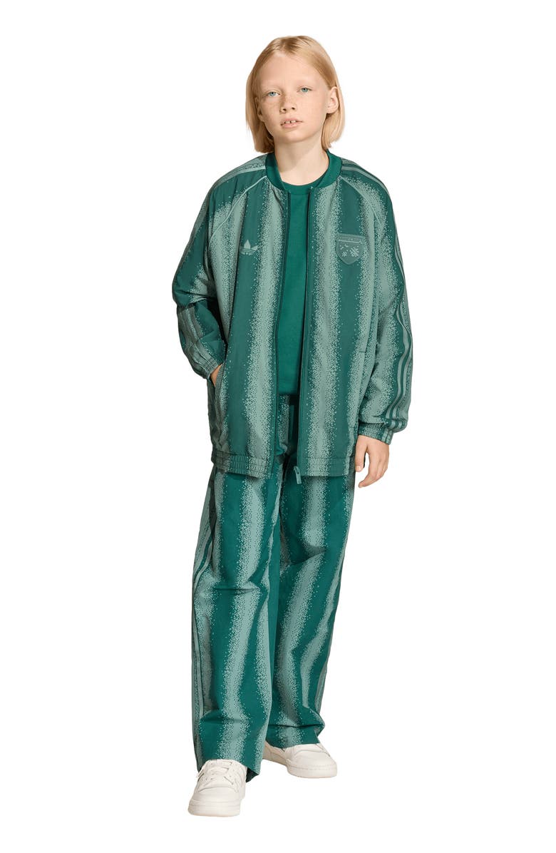 adidas Originals Kids' Minecraft 3-Stripes Track Jacket, Alternate, color,