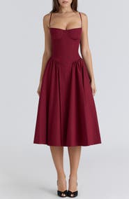 HOUSE OF CB Samaria Corset Cocktail Dress