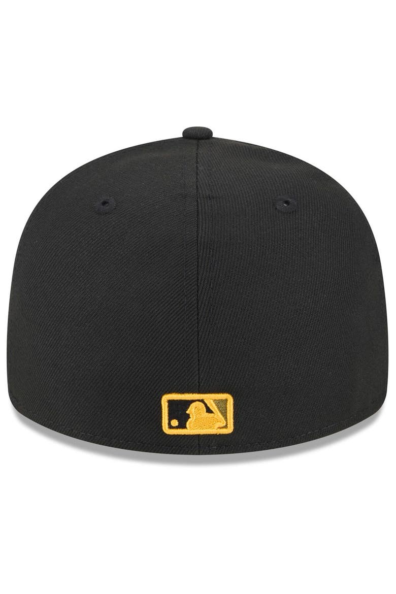 Men's New Era  Black San Diego Padres 2024 Armed Forces Day Low Profile 59FIFTY Fitted Hat, Alternate, color, Black