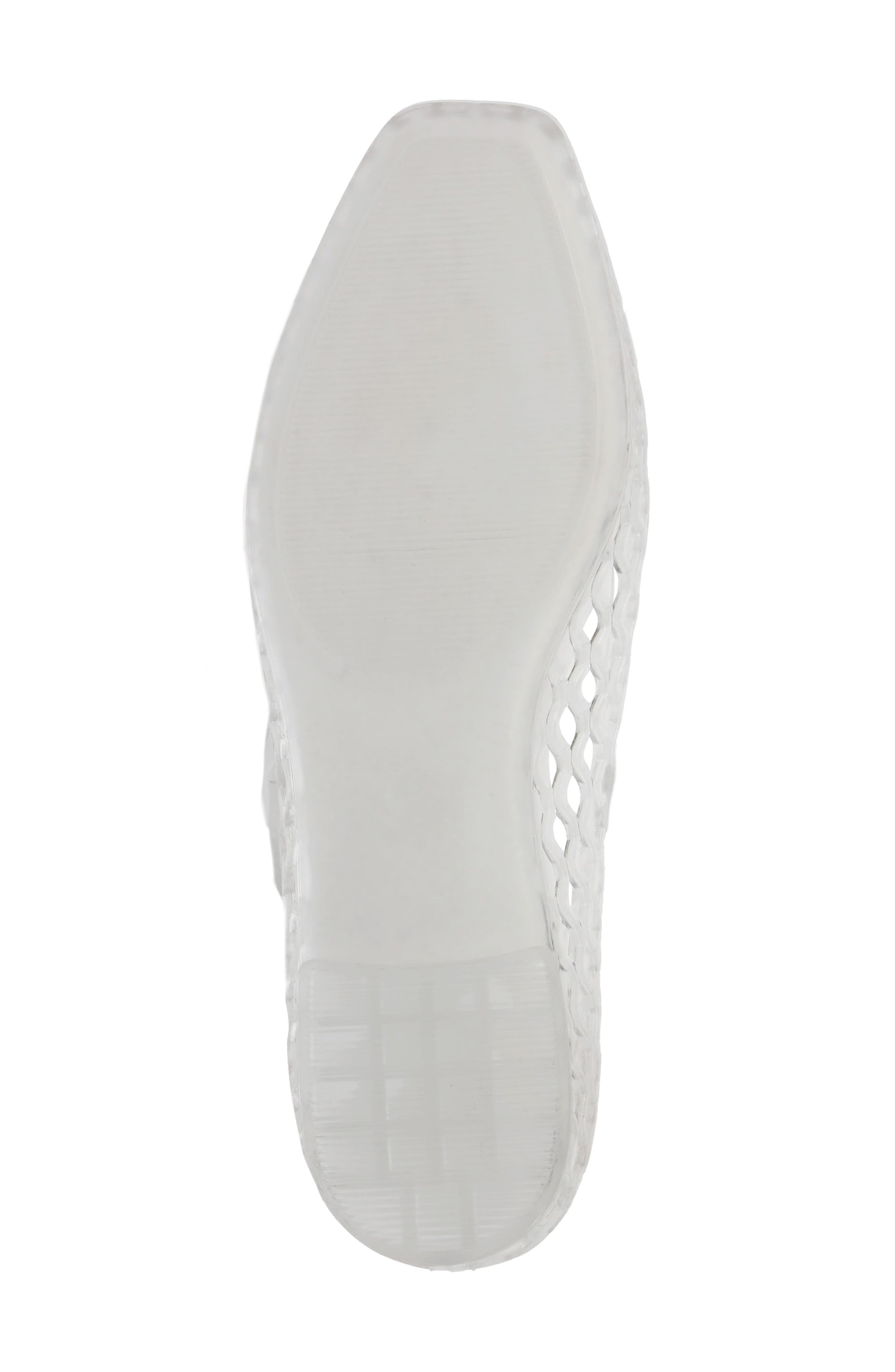 Coco Jelly Flat, Alternate, color, CLEAR
