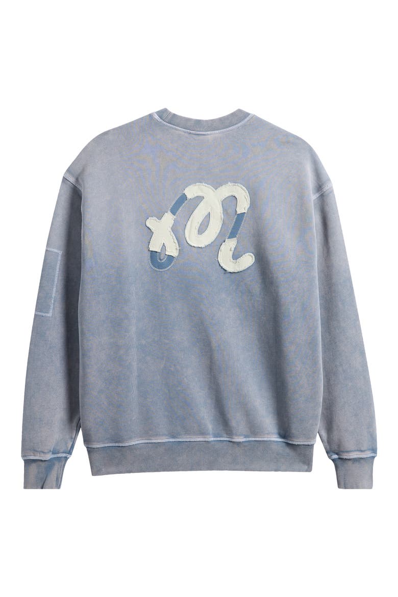 Range Fragment Cotton Sweatshirt, Alternate, color, SLATE