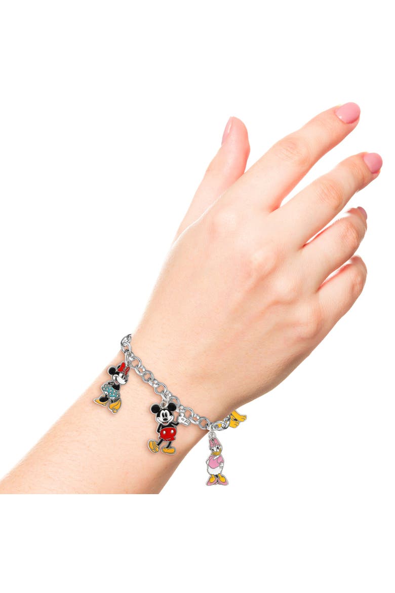 Character Charm Bracelet, Alternate, color, Silver