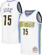 Mitchell & Ness Men's Mitchell & Ness Nikola Jokic White Denver Nuggets 2016/17 Throwback Swingman Jersey