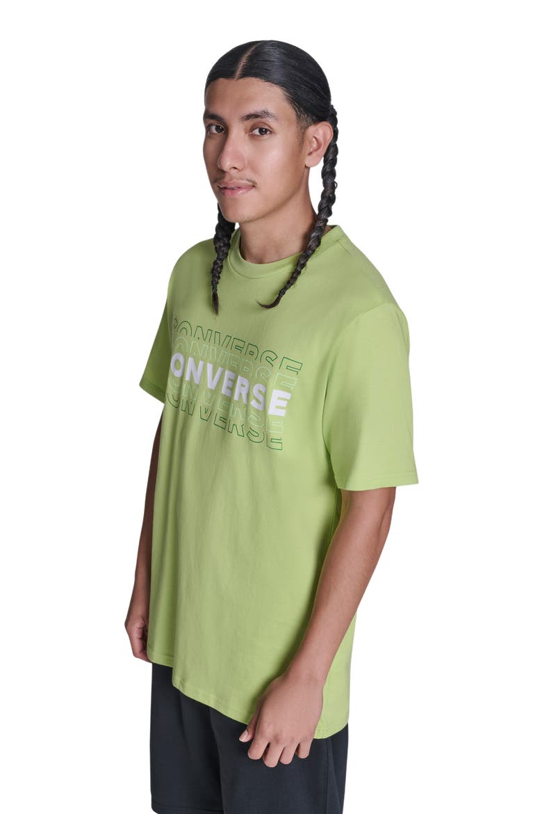 Outlines T-Shirt, Alternate, color, NEON MATCHA