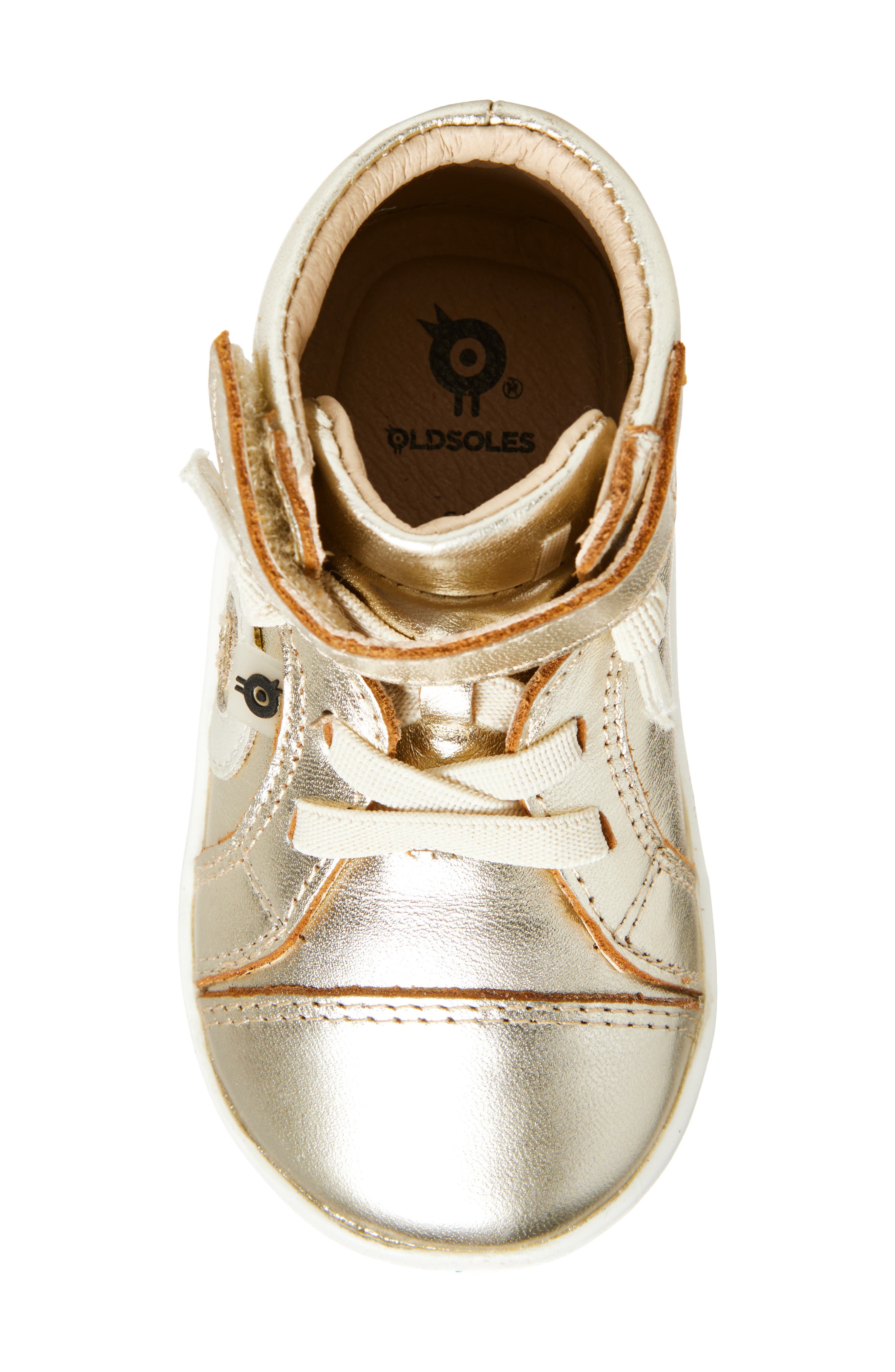 OLD SOLES Pushka Metallic High Top Sneaker, Alternate, color, Gold/ Sporco/ Glam Gold