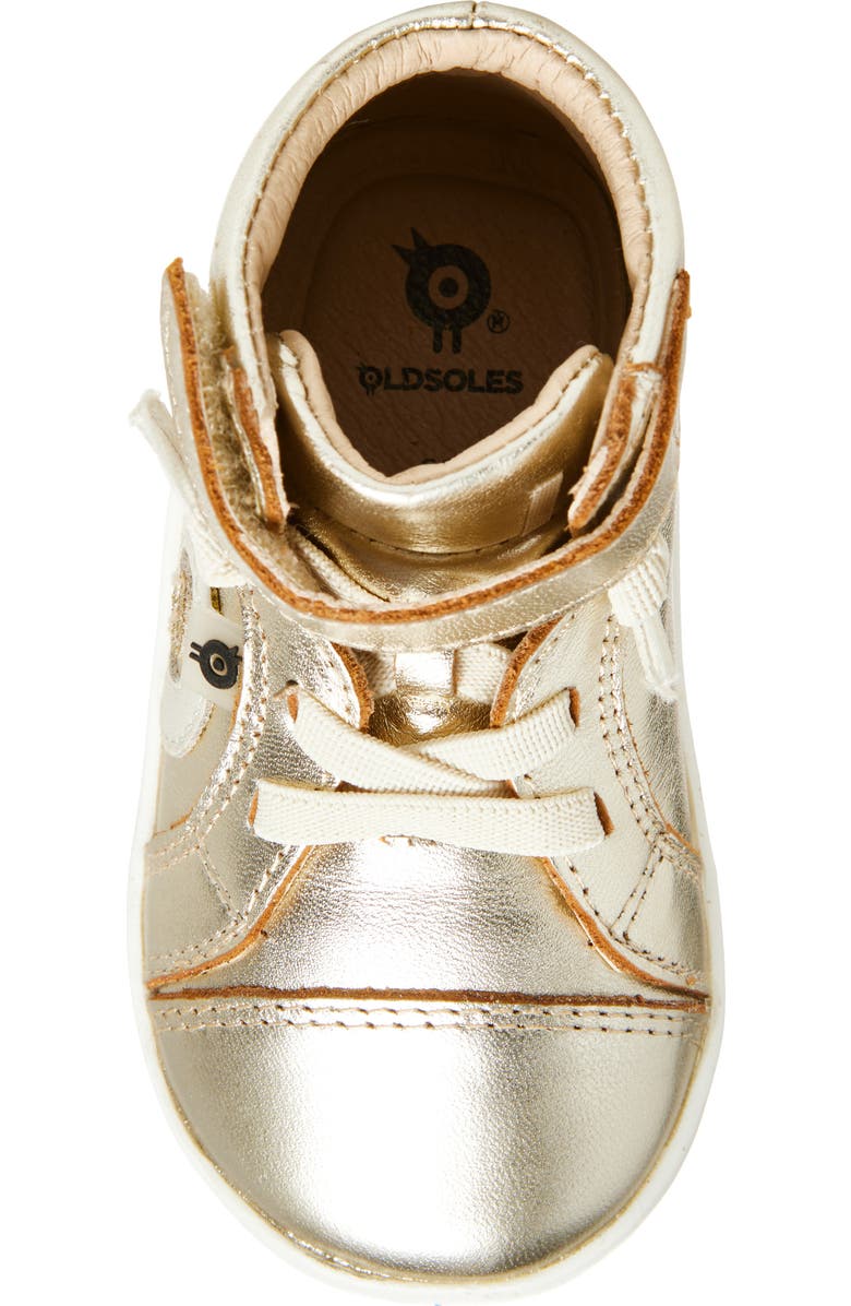 OLD SOLES Pushka Metallic High Top Sneaker, Alternate, color, Gold/ Sporco/ Glam Gold