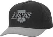 Mitchell & Ness Men's Mitchell & Ness Black/Silver Los Angeles Kings May Flowers Pro Crown Adjustable Hat