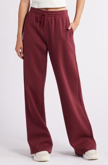 Bp. Baggy Wide Leg Sweatpants In Purple