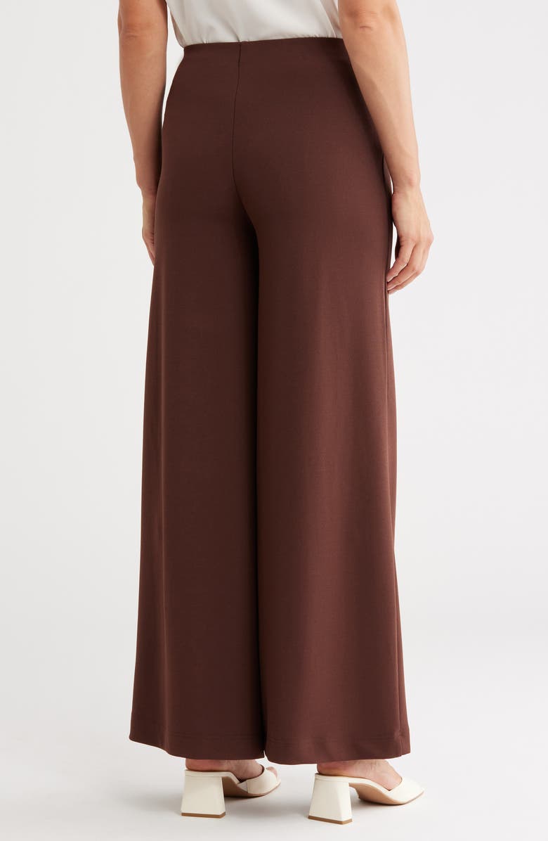 BY DESIGN Galaxy Wide Leg Pants, Alternate, color, Chicory Coffee