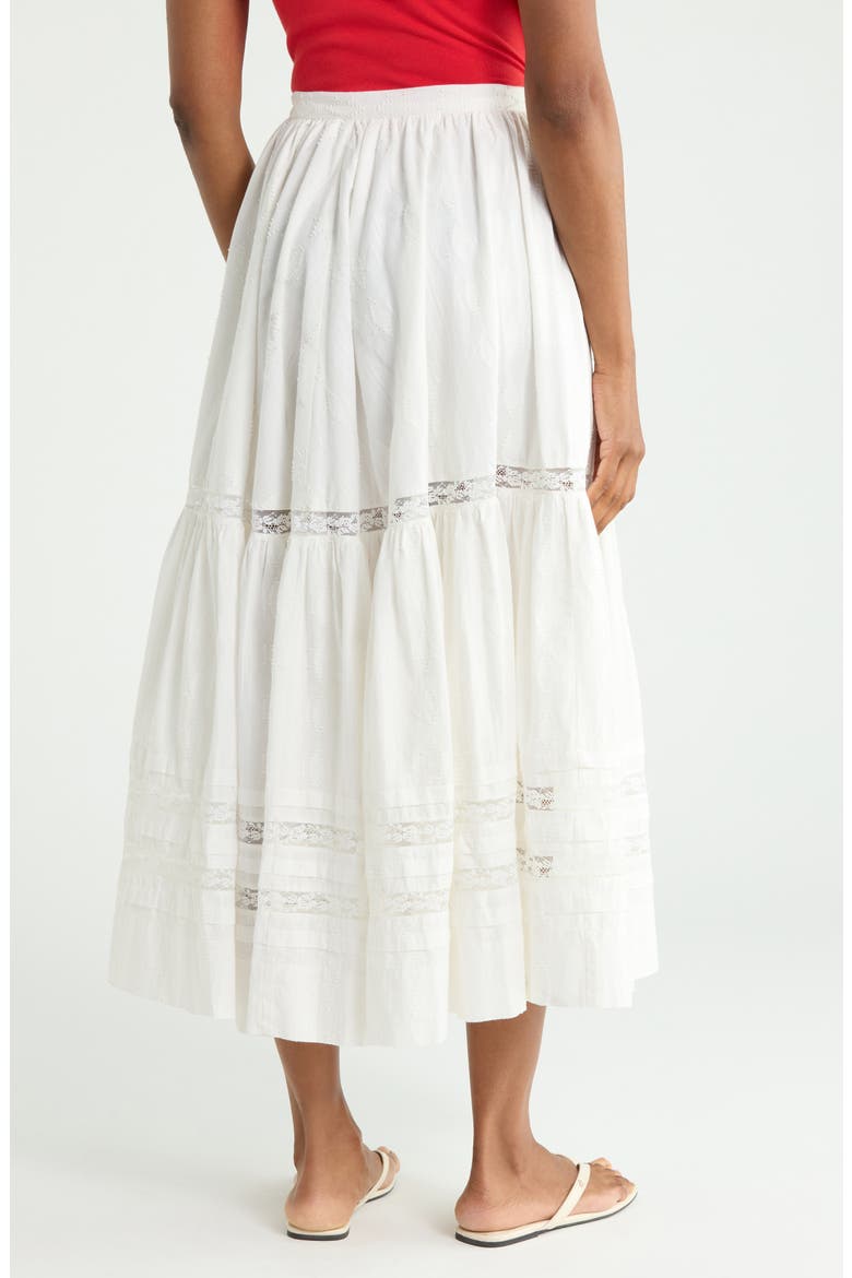 The Laced Up Maxi Skirt, Alternate, color, WHERE THE WILDFLOWERS GROW