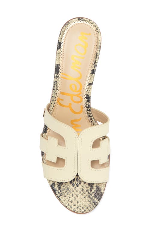 SAM EDELMAN SAM EDELMAN ILLIE BLOCK HEEL SLIDE SANDAL 