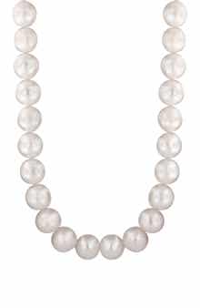 EFFY 925 Sterling Silver Freshwater 10mm Pearl Necklace