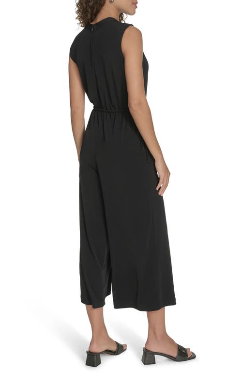 Calvin Klein Cropped Wide Leg Jumpsuit