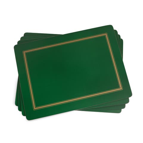 Classic Cork-Backed Placemats, Set of 4