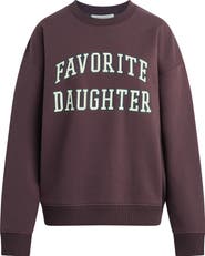 Favorite Daughter Collegiate Cotton Blend Sweatshirt